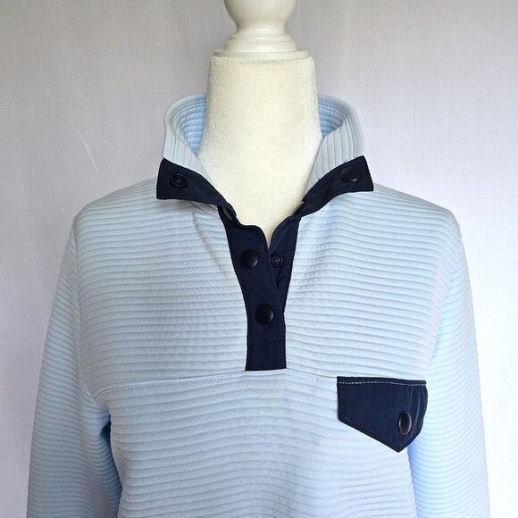 J. CREW Women's Light Blue Pullover, Size S - Picture 2 of 15